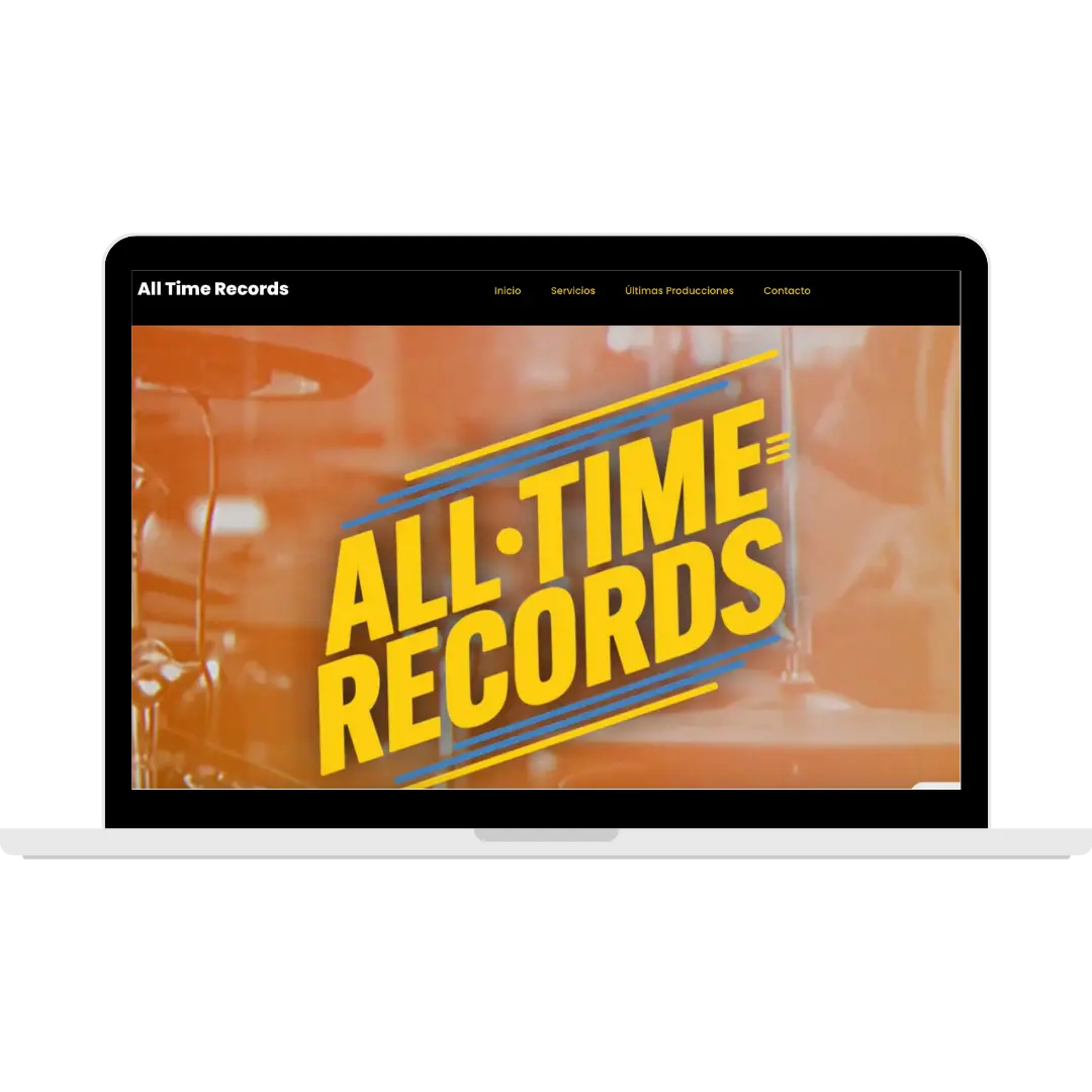 Página Web - All Time Records
